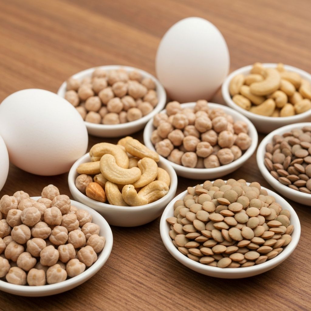 Selected protein sources arrangement